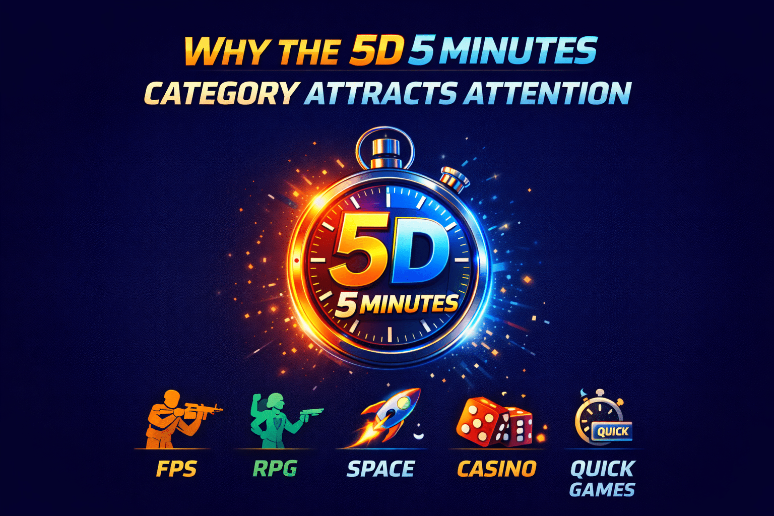 Why the 5D 5 Minutes Category Attracts Attention
