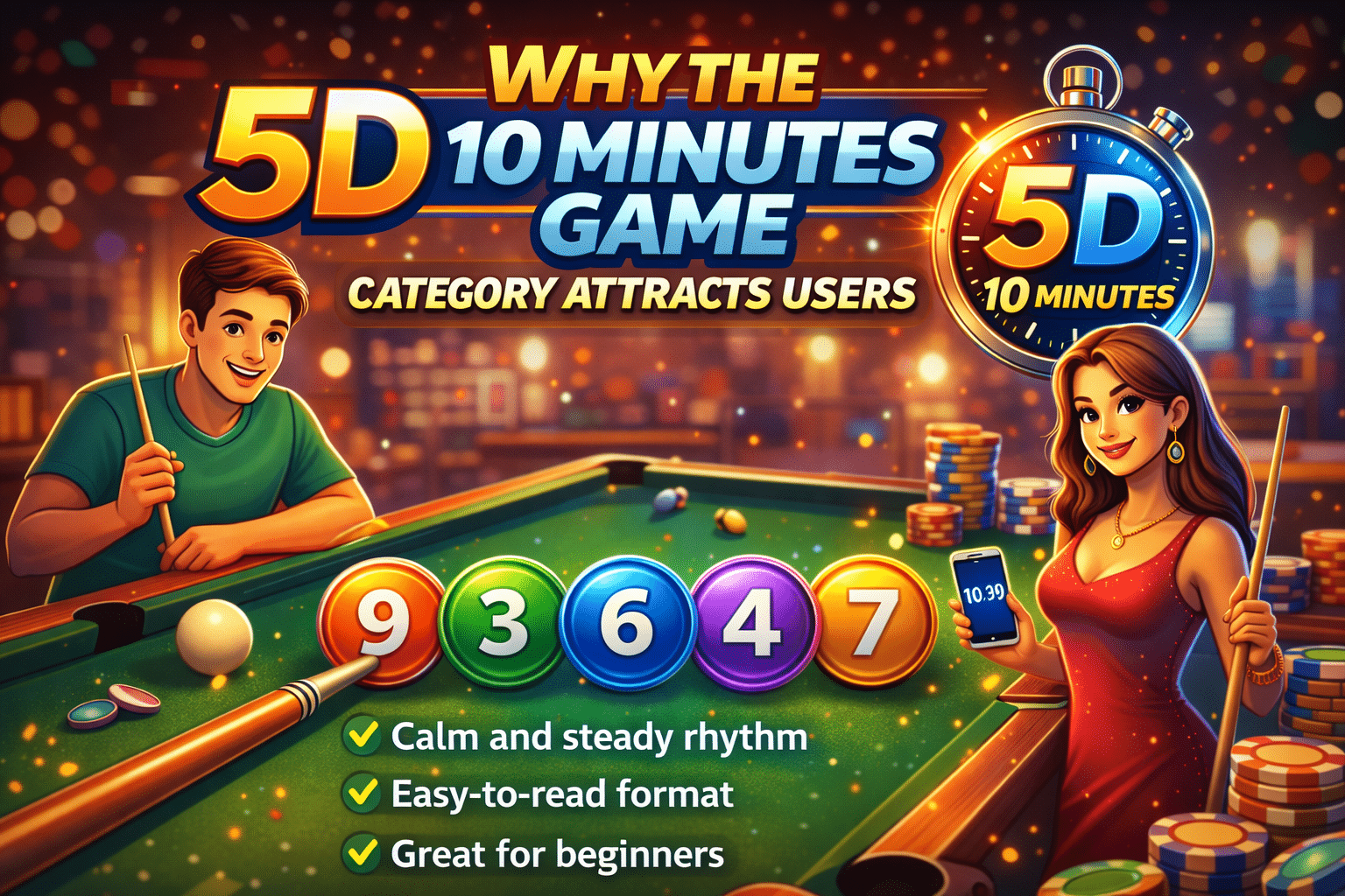 Why the 5D 10 Minutes Game Category Attracts Users
