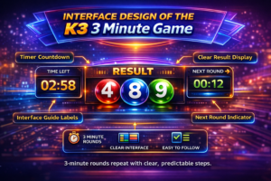 Interface Design of the K3 3 Minute Game